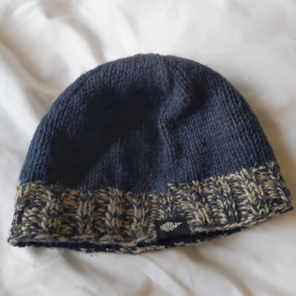 Everest Designs Hat Made In Nepal Winter Warm 100% Wool lining polyester